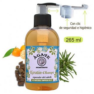 Champú con Keratina Ágave - 265 ml.