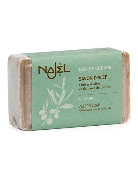 Jabón de Alepo con Leche de Cabra Najel - pastilla de 100 gramos