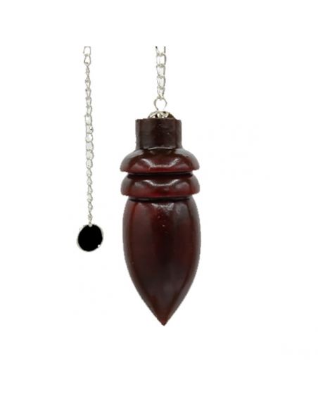 Péndulo Egipcio de Madera Oscura Nestinar