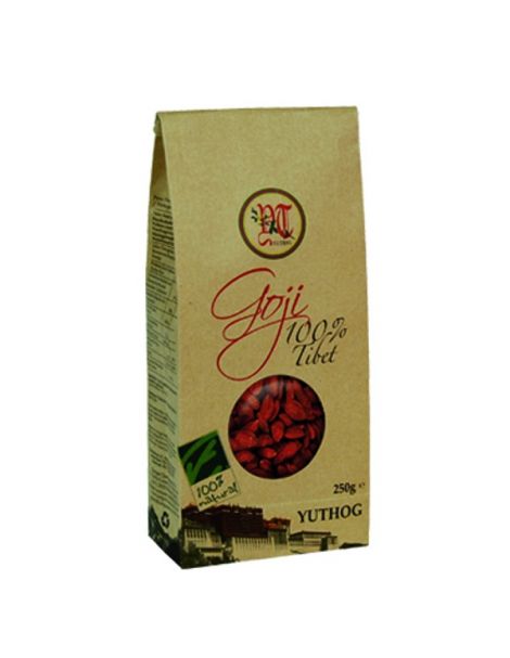 Bayas de Goji Yuthog Cien por Cien Natural - 250 gramos