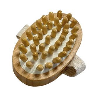 Cepillo de Masaje Anticelulitis de Bambú Naturaspa