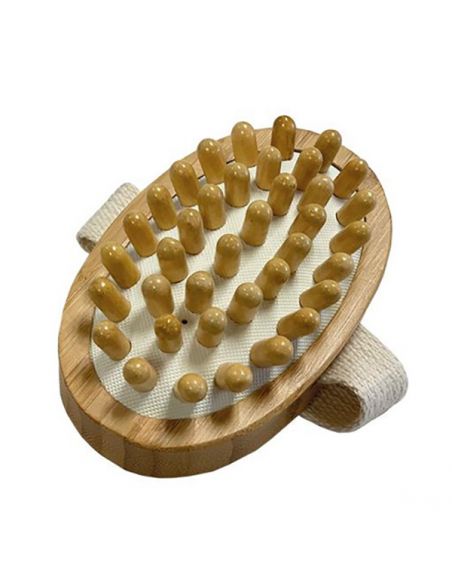 Cepillo de Masaje Anticelulitis de Bambú Naturaspa