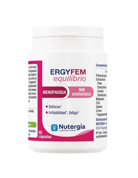 Ergy-Fem Equilibrio Nutergia - 60 cápsulas