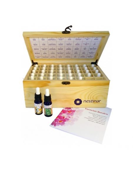 Set Esencias Tradicionales Caja de Madera Nestinar - 40 esencias