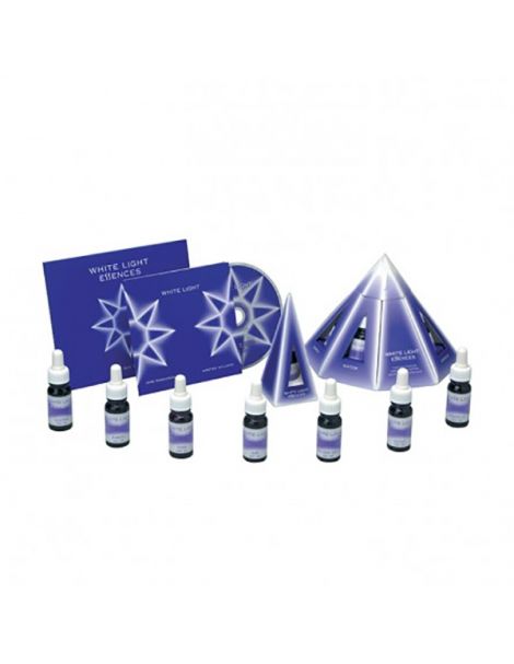 Set White Light con CD y Libro Nestinar - 7 esencias