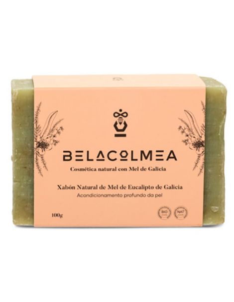 Jabón Natural de Miel de Eucalipto de Galicia Belacolmea - 100 gramos
