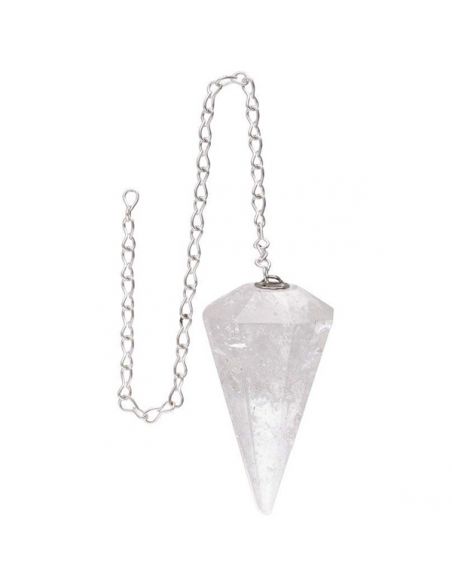 Péndulo de Cuarzo Blanco Nestinar