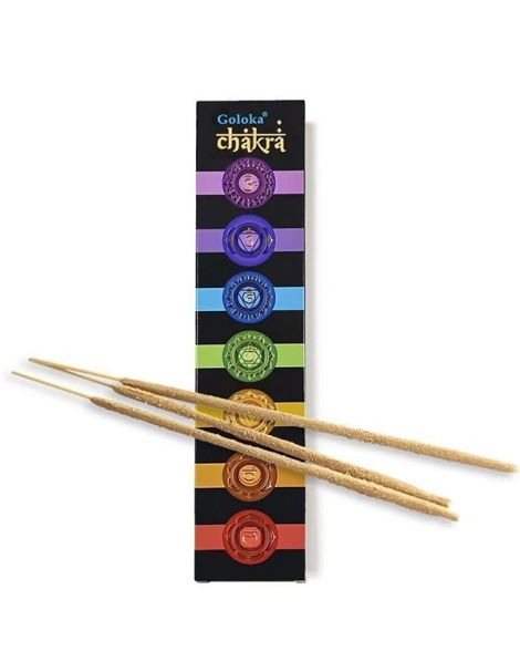 Incienso 7 Chakras Goloka - 15 sticks