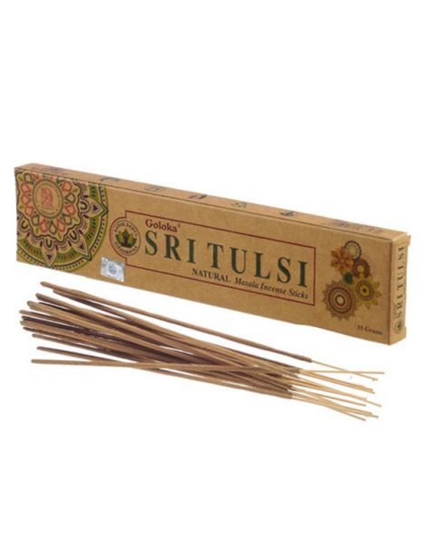 Incienso Natural Sri Tulsi Goloka - 15 sticks