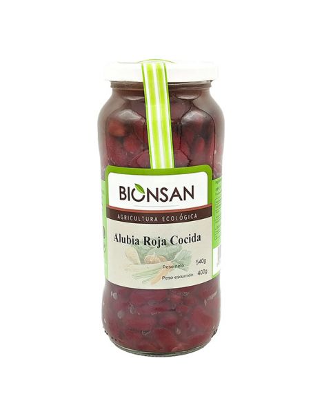 Alubias Rojas Cocidas Ecológicas Bionsan - 400 gramos