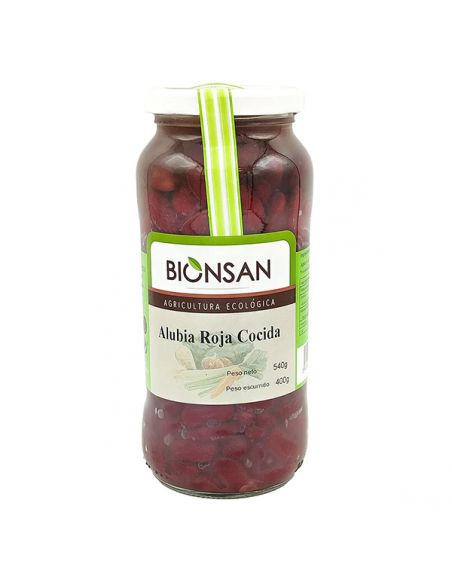 Alubias Rojas Cocidas Ecológicas Bionsan - 400 gramos