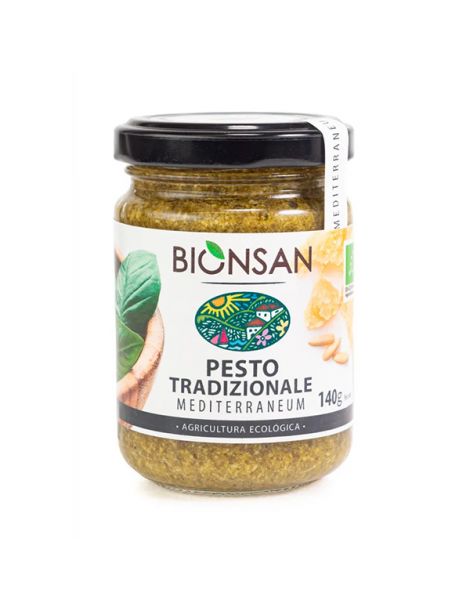 Pesto Tradizionale Ecológico Bionsan - 140 gramos