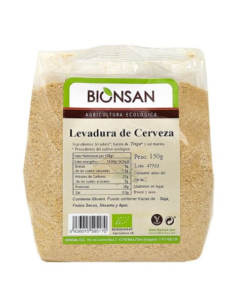 Levadura de Cerveza Ecológica Bionsan - 150 gramos