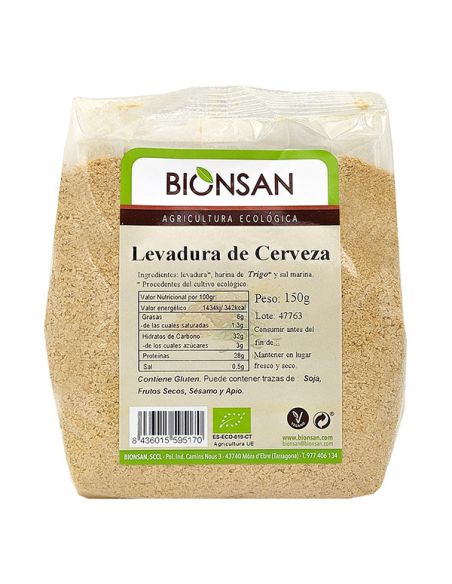 Levadura de Cerveza Ecológica Bionsan - 150 gramos