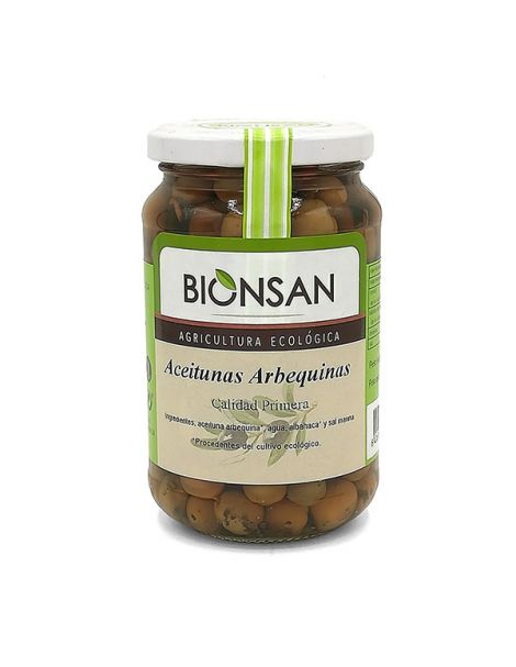 Aceituna Arbequina Ecológica Bionsan - 200 gramos