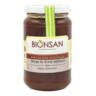 Sirope de Arroz Malteado Ecológico Bionsan - 500 gramos
