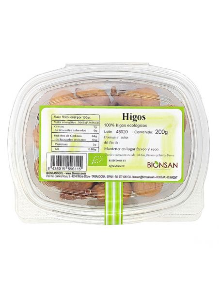 Higos Ecológicos Bionsan - 200 gramos