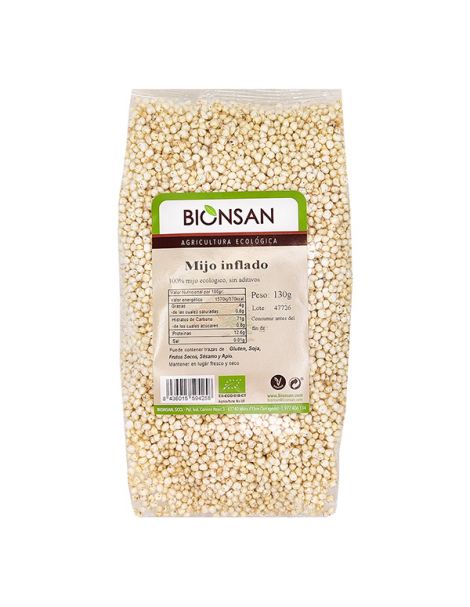 Mijo Inflado Ecológico Bionsan - 130 gramos