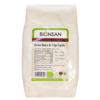 Harina de Espelta Blanca Ecológica Bionsan - 500 gramos