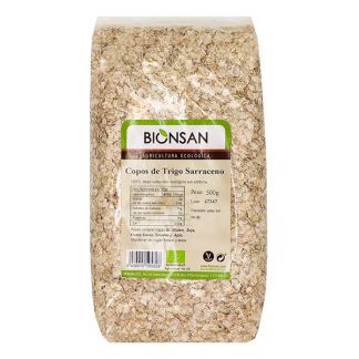 Copos de Trigo Sarraceno Ecológicos Bionsan - 500 gramos