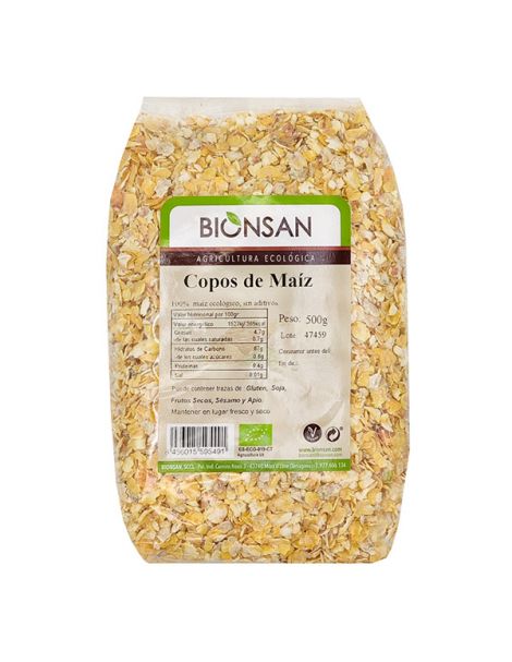 Copos de Maíz Ecológicos Bionsan - 500 gramos