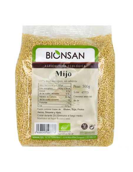 Mijo en Grano Ecológico Bionsan - 500 gramos