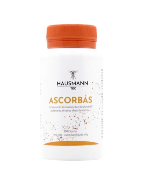 Ascorbas Hausmann Tec - 100 cápsulas