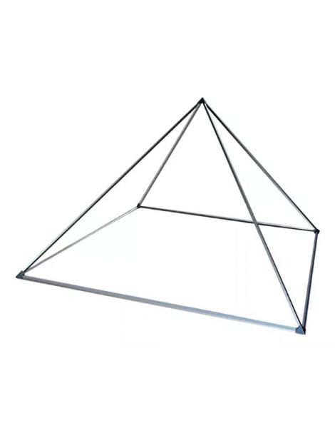 Pirámide Energética de Aluminio - 30 cm.