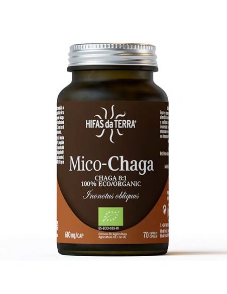 Mico-Chaga con Vitamina C Hifas da Terra - 70 cápsulas