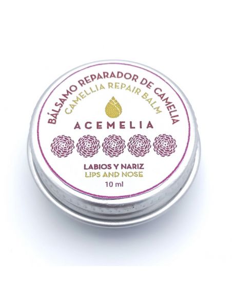 Bálsamo Reparador de Labios y Nariz de Camelia Acemelia - 10 ml.
