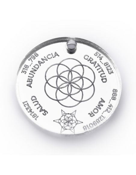 Colgante Armonizador Ohana Plateado