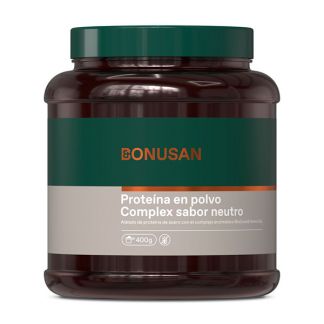 Proteína en Polvo Complex Sabor Neutro Bonusan - 500 gramos