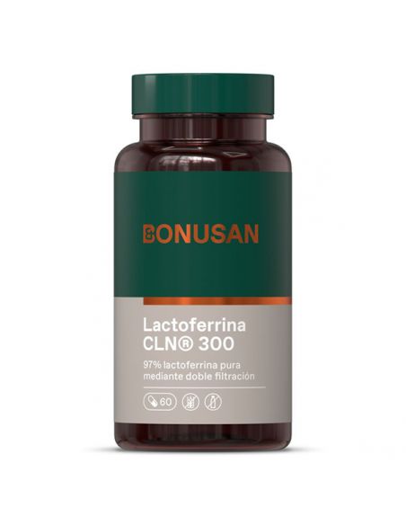 Lactoferrina CLN® 300 Bonusan - 60 cápsulas
