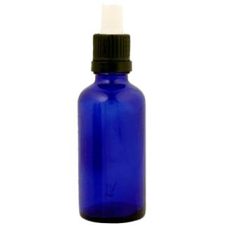 Frasco Cuentagotas Vidrio Azul Cobalto - 50 ml.