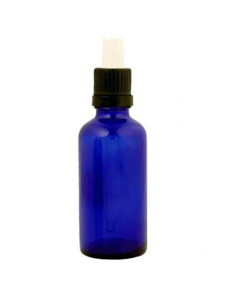 Frasco Cuentagotas Vidrio Azul Cobalto - 50 ml.