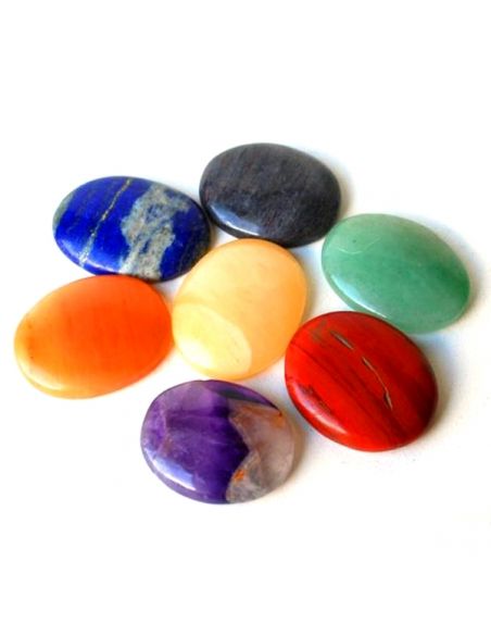 Set Siete Gemas para Chakras