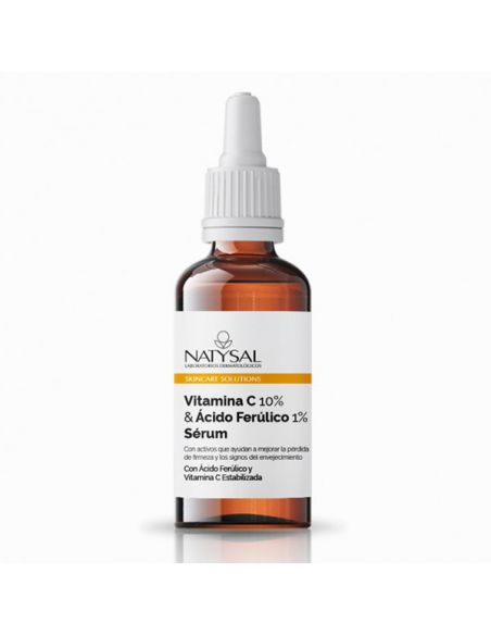 Vitamina C y Ácido Ferúlico Sérum Natysal - 20 ml.
