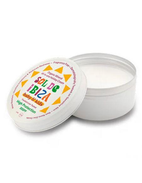 Crema Solar Bebés y Niños SPF 30 Bio Sol de Ibiza - 100 gramos