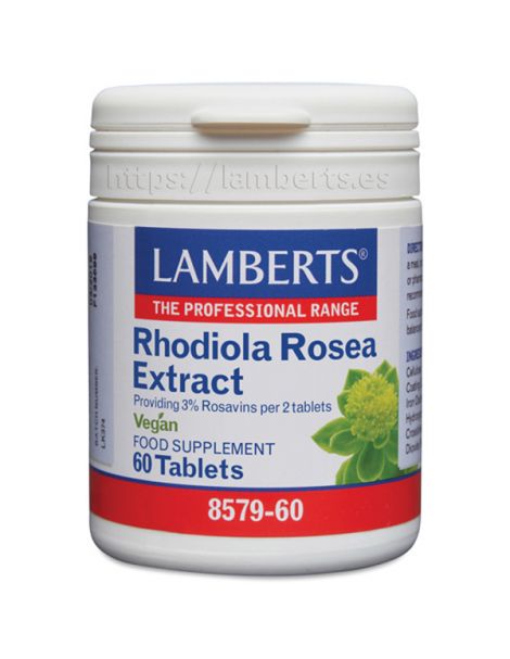 Rhodiola Rosea 117.3 mg. Lamberts -  60 tabletas
