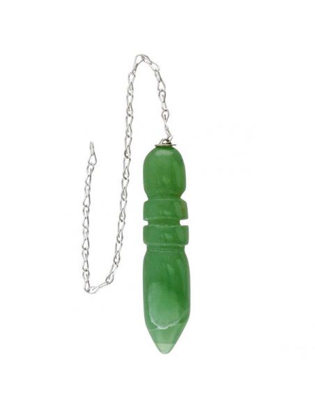 Péndulo Egipcio de Cuarzo Verde