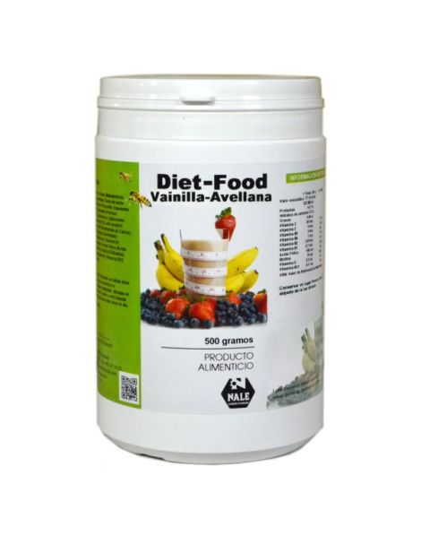 Diet Food Vainilla y Avellana Nale - 500 gramos