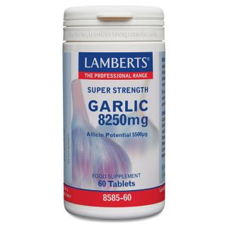 Ajo 8250 mg. Lamberts - 60 tabletas