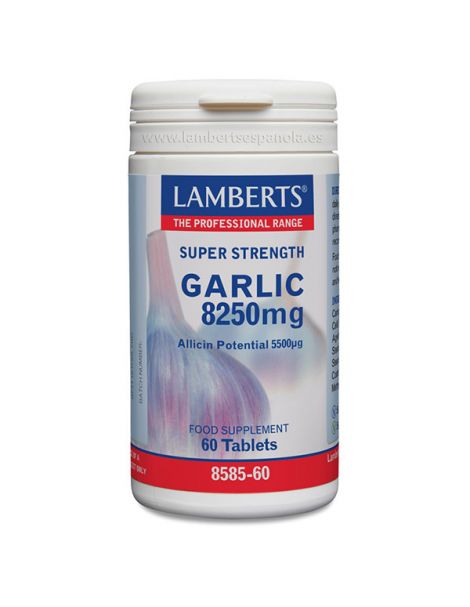 Ajo 8250 mg. Lamberts - 60 tabletas
