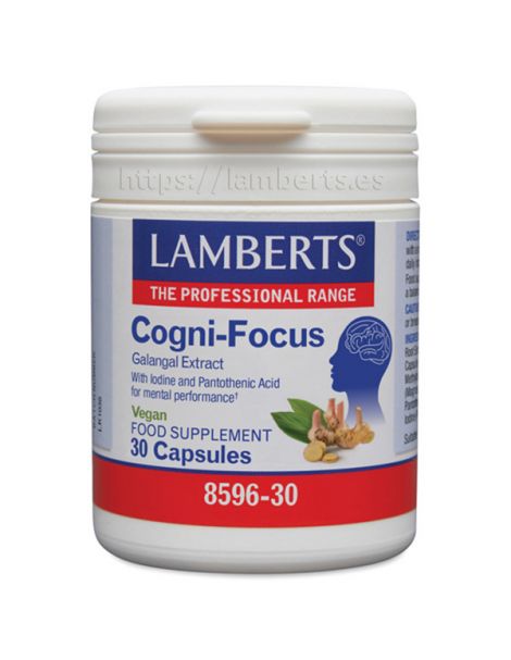 Cogni-Focus Lamberts - 30 cápsulas