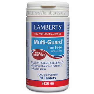 Multi-Guard Iron Free Lamberts - 60 tabletas