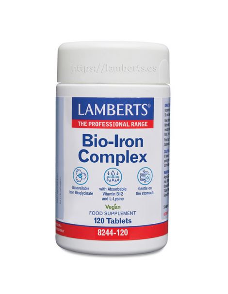 Bio Iron Complex Lamberts - 120 tabletas