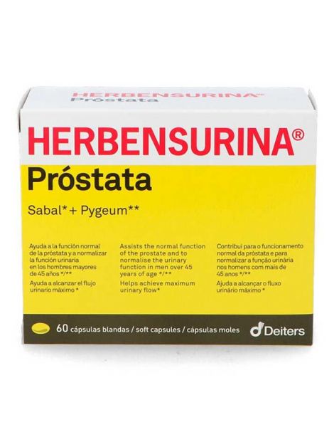Herbensurina Próstata Deiters - 60 cápsulas