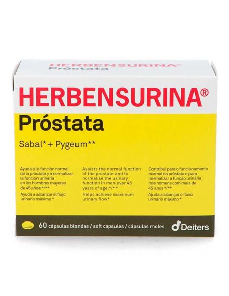 Herbensurina Próstata Deiters - 60 cápsulas