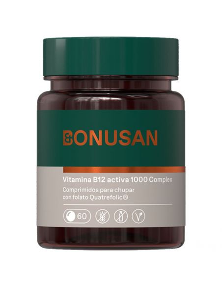 Vitamina B12 Activa 1000 Complex Bonusan - 60 comprimidos
