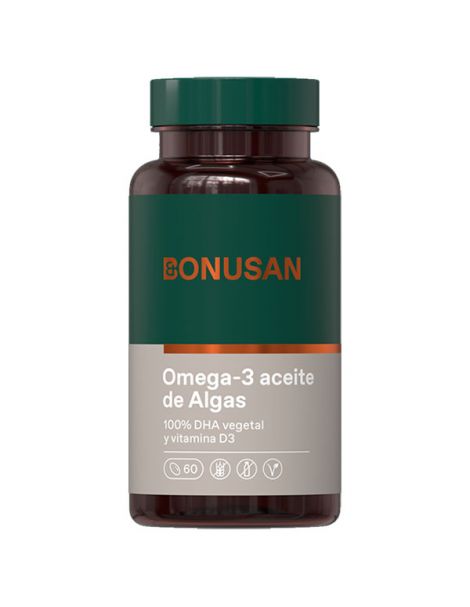 Omega 3 Aceite de Algas Bonusan - 60 perlas